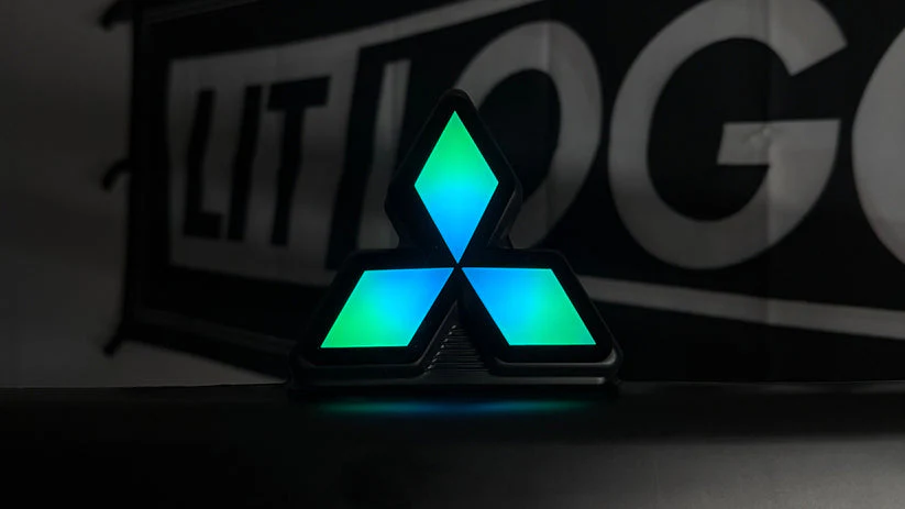 Lancer Evolution RGBW Flow Series LED Badge Emblem - Lit Logos - Image 4