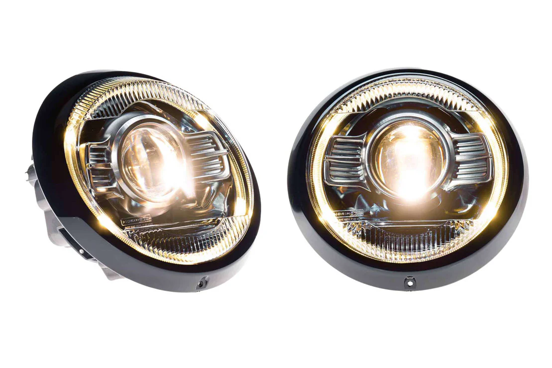 1964-1994 Porsche 911 912 964 Bi-LED DRL Projector Headlights - Image 13