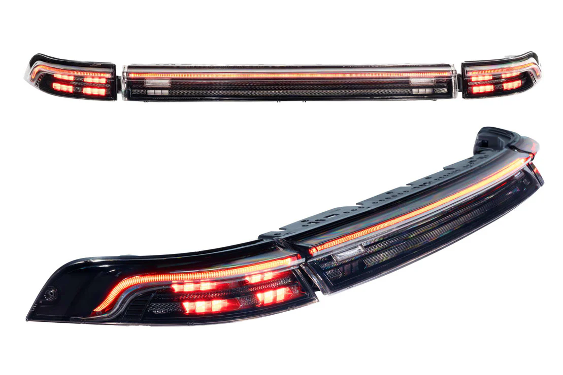 1994-1998 Porsche 911 993 Red or Smoked XB LED Tail Lights Assemblies - Image 10