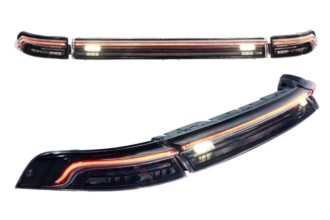 1994-1998 Porsche 911 993 Red or Smoked XB LED Tail Lights Assemblies - Image 11
