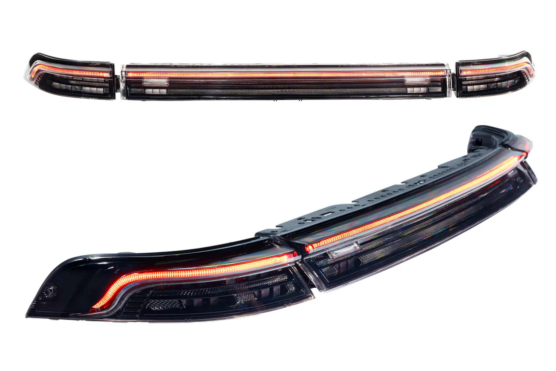 1994-1998 Porsche 911 993 Red or Smoked XB LED Tail Lights Assemblies - Image 8
