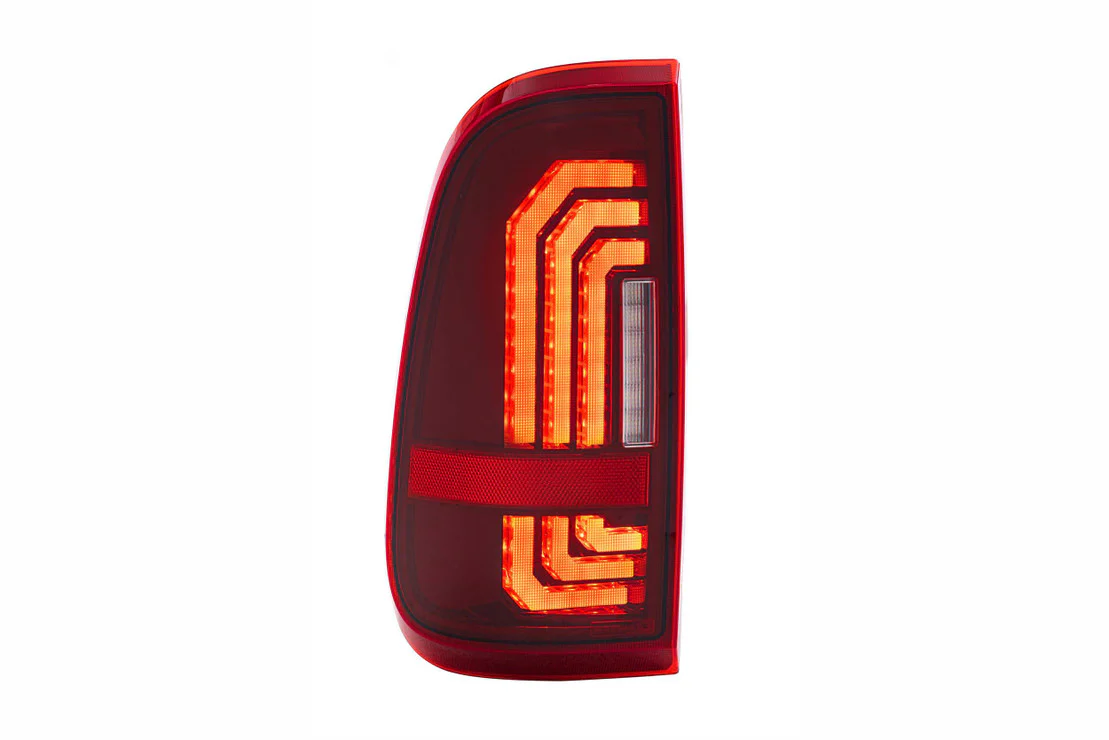 1999-2016 Ford F250 F350 Super Duty Red Smoked LED Tail Lights - Image 10