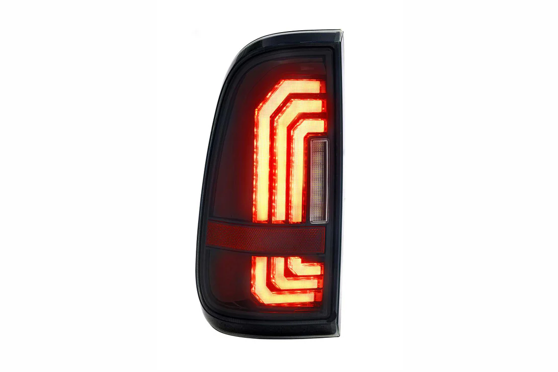 1999-2016 Ford F250 F350 Super Duty Red Smoked LED Tail Lights - Image 16
