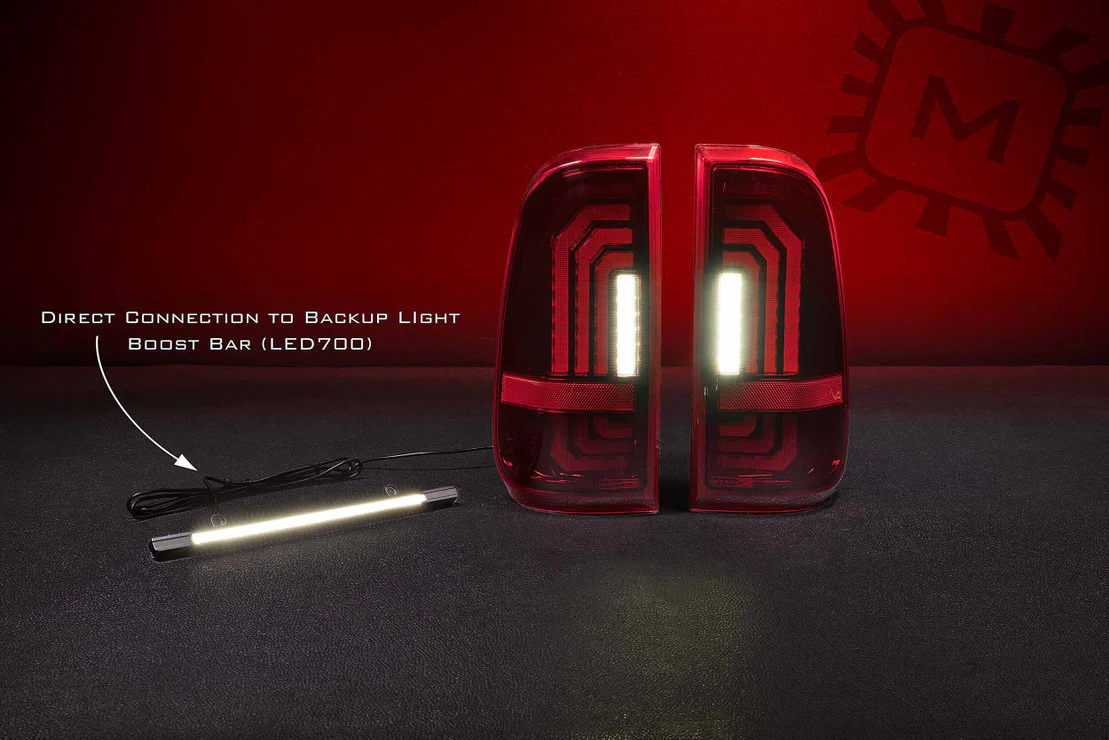 1999-2016 Ford F250 F350 Super Duty Red Smoked LED Tail Lights - Image 22
