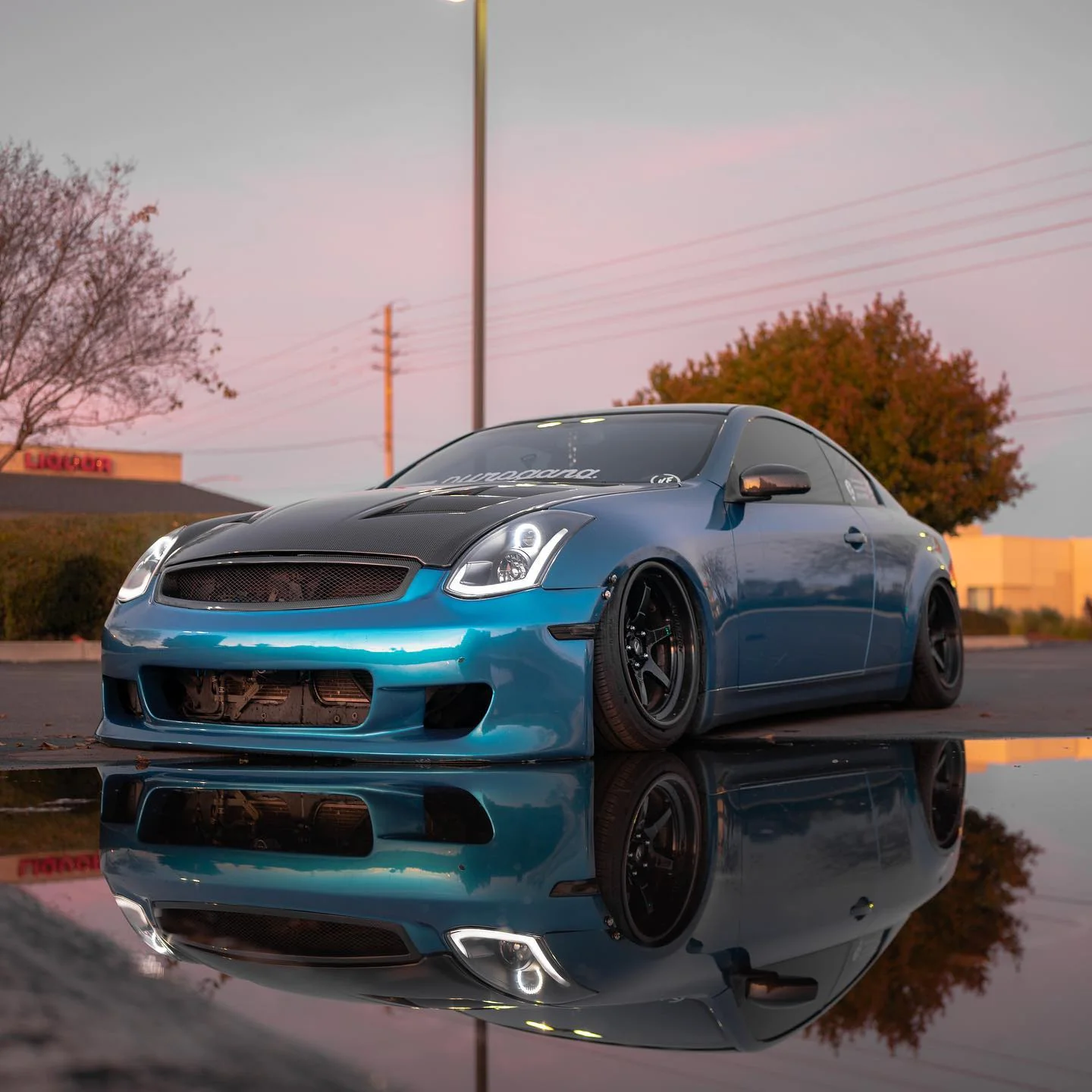 2003-2007 Infiniti G35 Coupe RGBW Flow Series LED Halo DRL Custom Headlights - Image 26