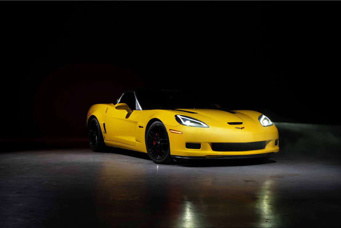 2005-2013 Chevrolet C6 Corvette XB LED DRL Projector Headlights - C8 Design - Image 17
