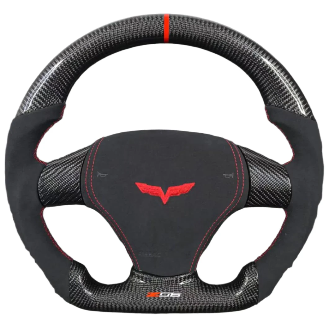 2006-2013 C6 Corvette Custom Carbon Fiber Steering Wheel - Image 10