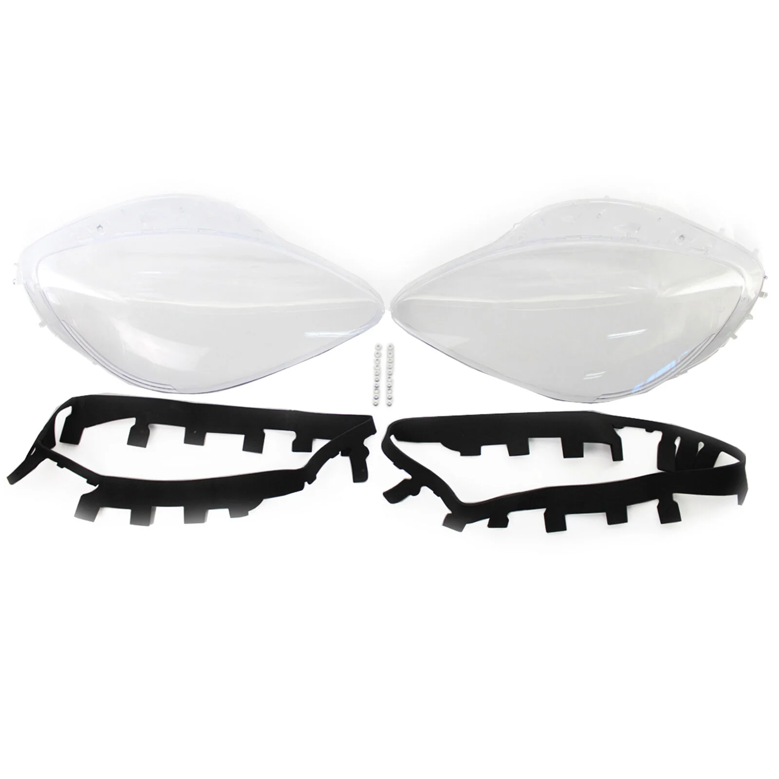 2005-2013 Chevrolet C6 Corvette Headlight Lens Covers Left LH Right RH (Pair) - Image 4