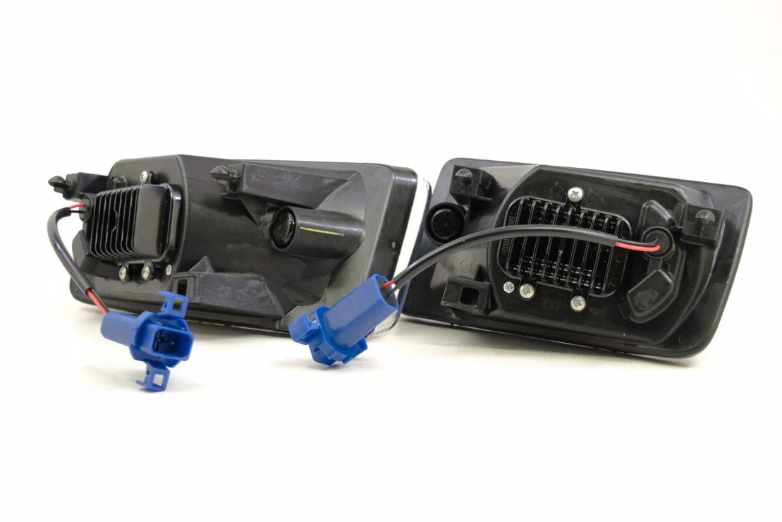 2007-2013 Chevrolet Silverado LED DRL Projector Headlights - Image 12