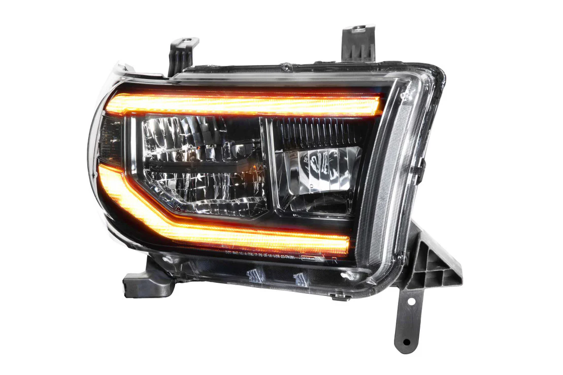 2007-2013 Toyota Tundra XB LED DRL Projector Replacement Headlights - Image 11