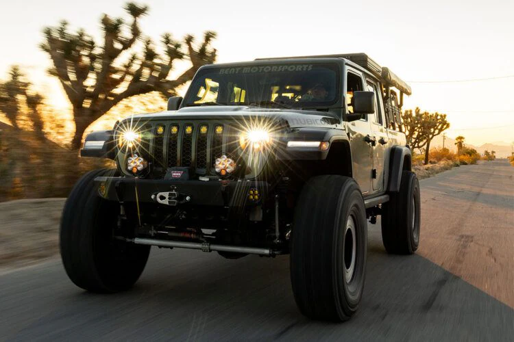 2007-2018 Jeep Wrangler JK DOT LP6 LED Headlight Kit - Baja Designs - Image 9