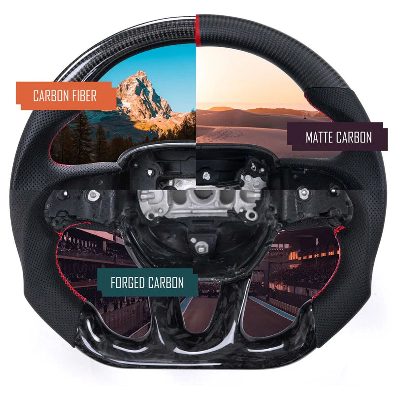 2008-2015 Cadillac V2 CTS-V CTS Carbon Fiber Steering Wheel - Image 32