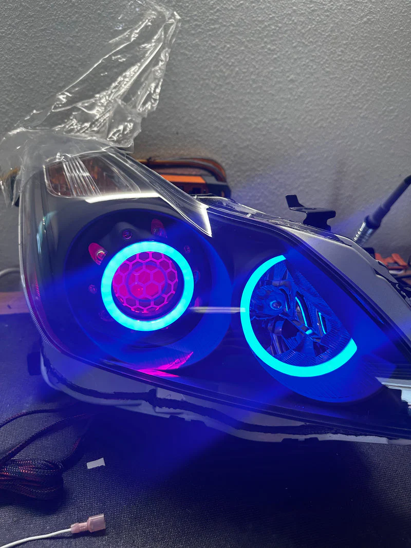 2007-2015 Infiniti G37/Q40/Q60 RGBW Flow Series Halo Kit - Image 22