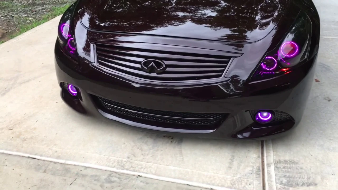 2007-2015 Infiniti G37/Q40/Q60 RGBW Flow Series Halo Kit - Image 29