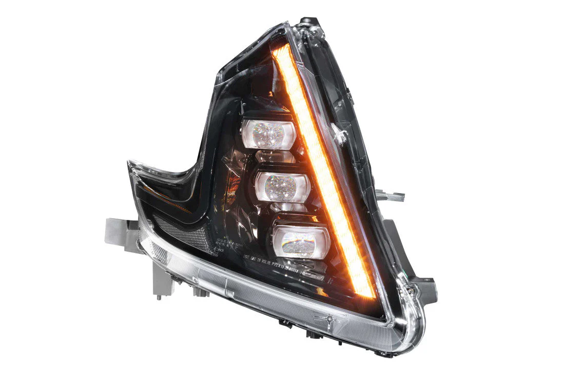 2008-2021 Nissan 370z RGBW Flow Series LED DRL Projector Headlights - Image 13