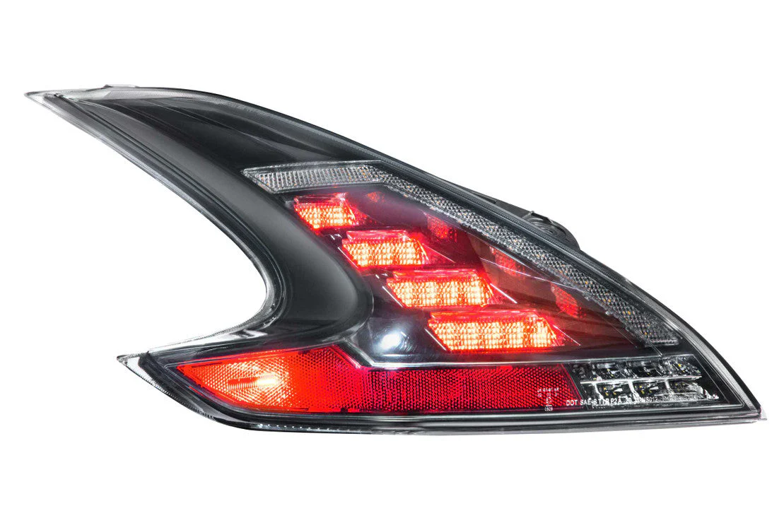 2008-2021 Nissan 370z RGBW Flow Series LED DRL Projector Headlights - Image 19