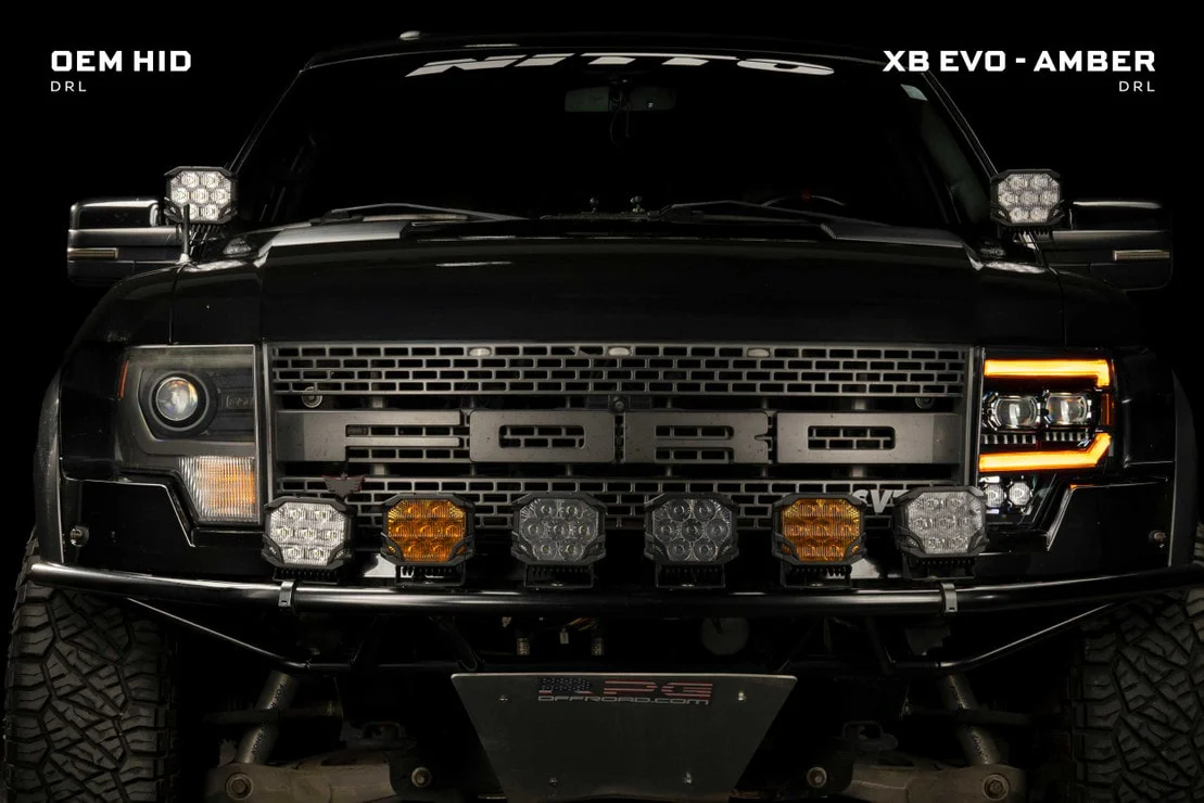 2009-2014 Ford F150/Raptor XB EVO LED DRL Projector Headlights - Image 4