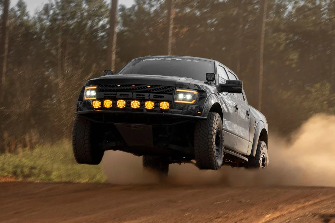 2009-2014 Ford F150/Raptor XB EVO LED DRL Projector Headlights - Image 7