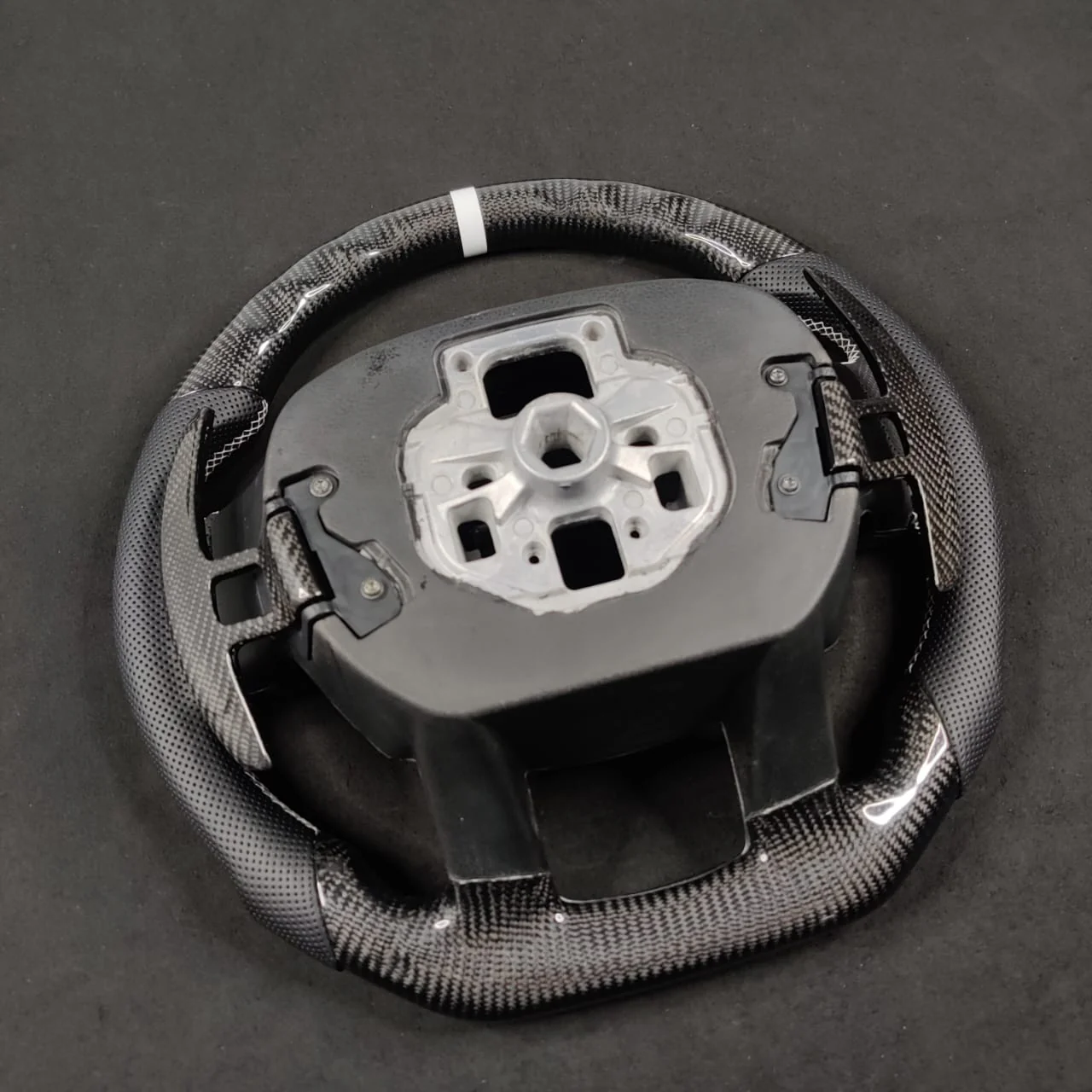 2009-2014 Ford Raptor & F150 Custom Carbon Fiber Steering Wheel w/ LED Display - Image 35