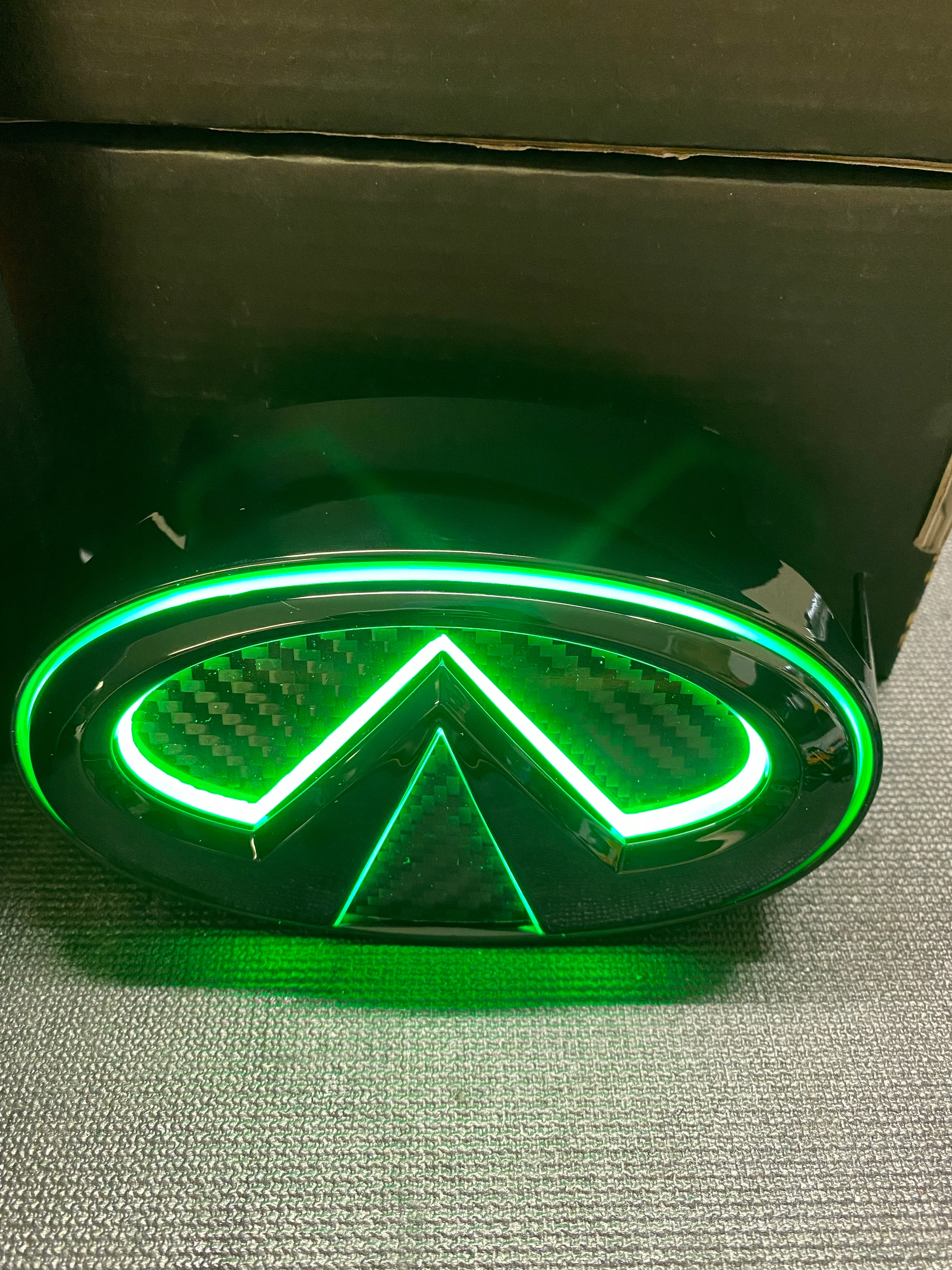 Infiniti G37 Sedan Color Changing RGB Flow LED Badge Grill Emblem - Image 11