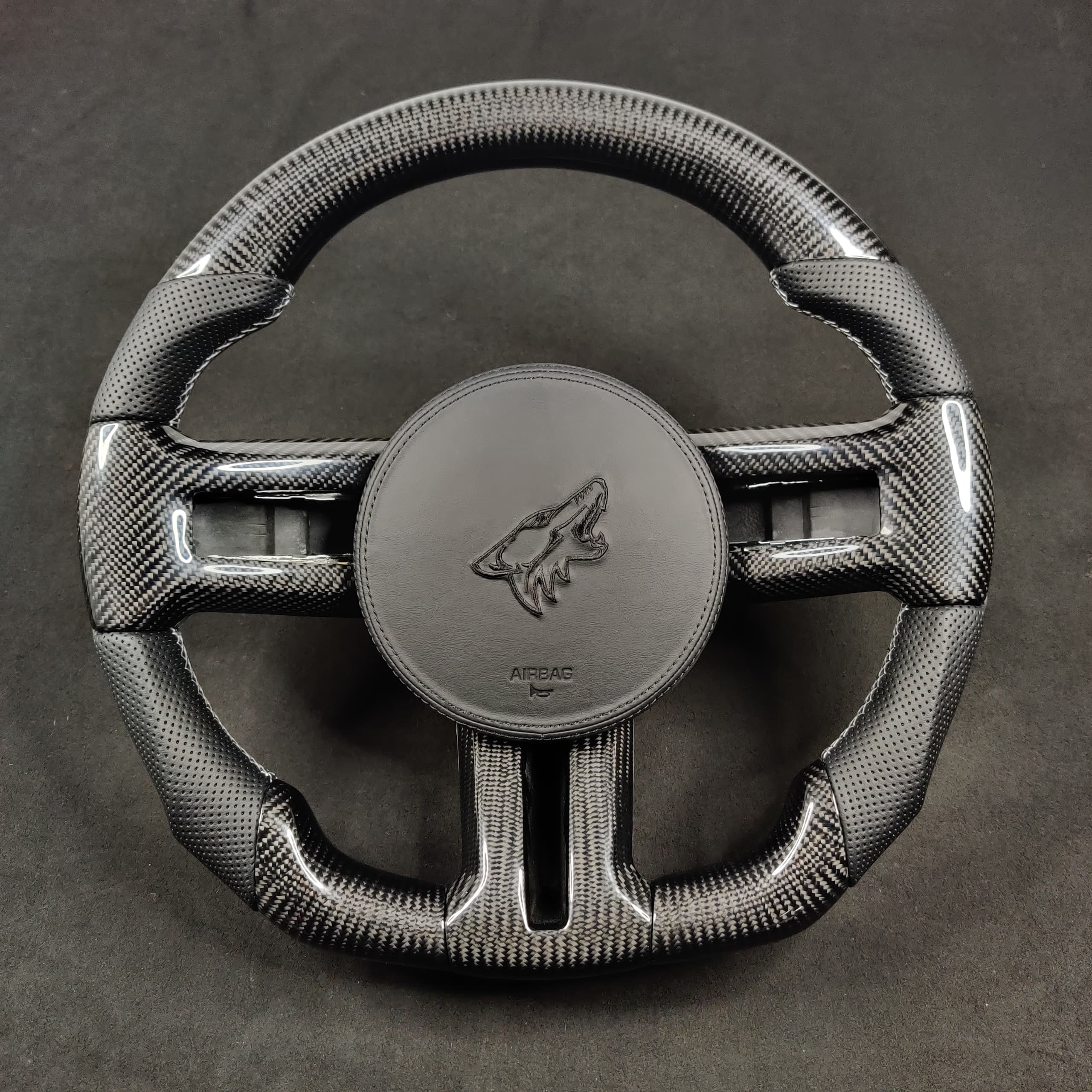 2005-2014 Ford Mustang Carbon Fiber Steering Wheel - Image 111