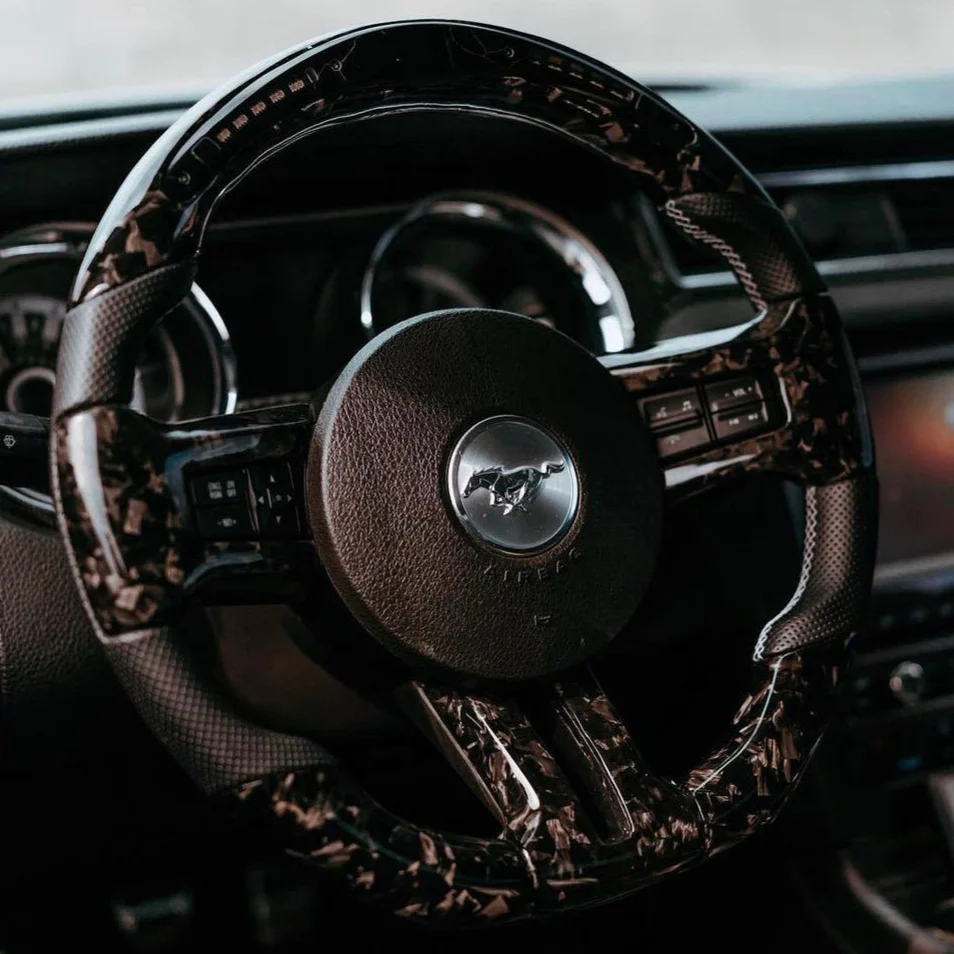 2005-2014 Ford Mustang Carbon Fiber Steering Wheel - Image 20