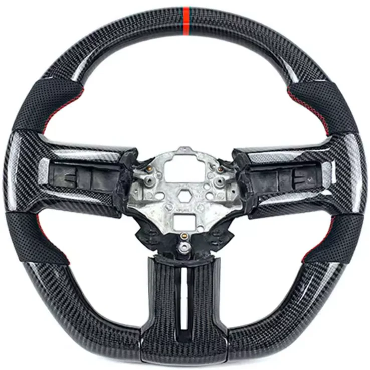 2005-2014 Ford Mustang Carbon Fiber Steering Wheel - Image 25