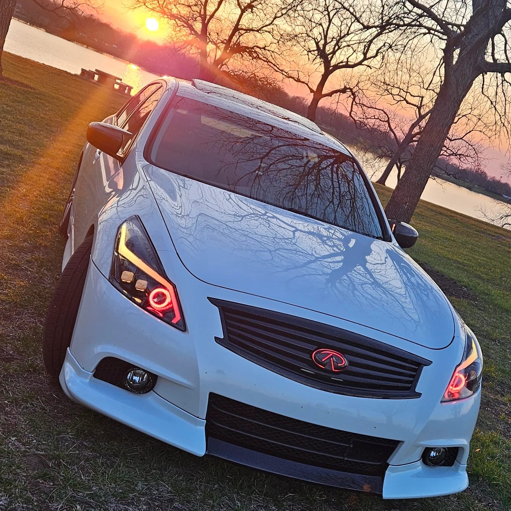 2010-2015 Infiniti G37/G25/Q60 RGB Flow Series LED DRL Headlights - Image 18