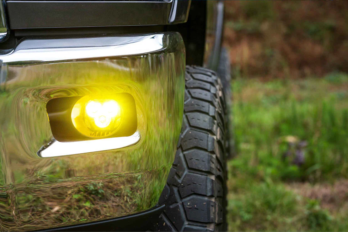 2010-2018 Dodge Ram HD 2500 3500 4Banger LED Fog Light Pod Assemblies - Image 3