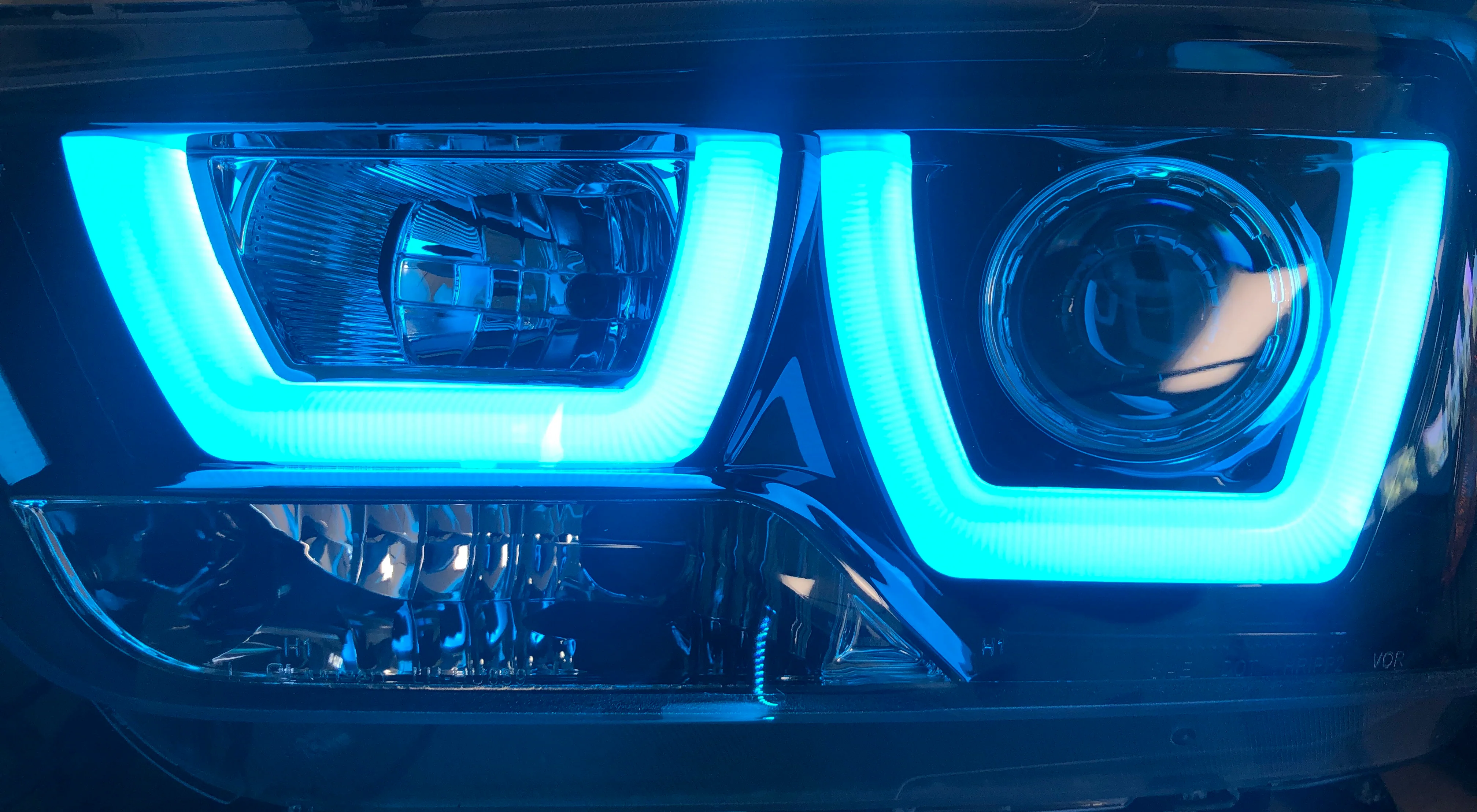 2011-2014 Dodge Charger Spec-D RGBW Flow Series LED DRL Boards - Image 17