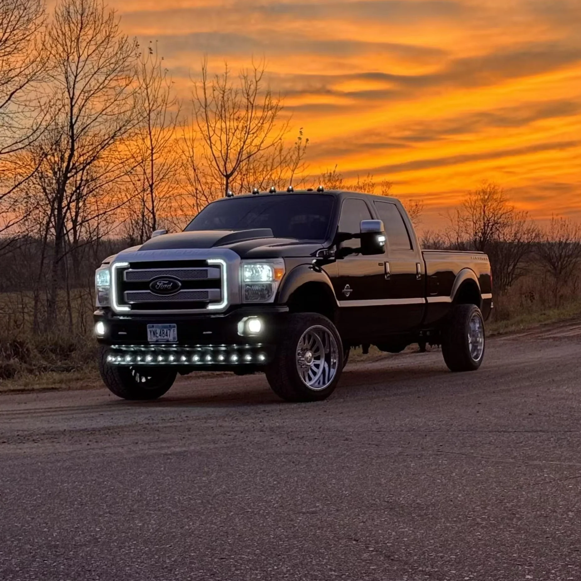 2011-2016 Ford Super Duty F250 F350 LED Grill Accent Lights Kit - Image 15
