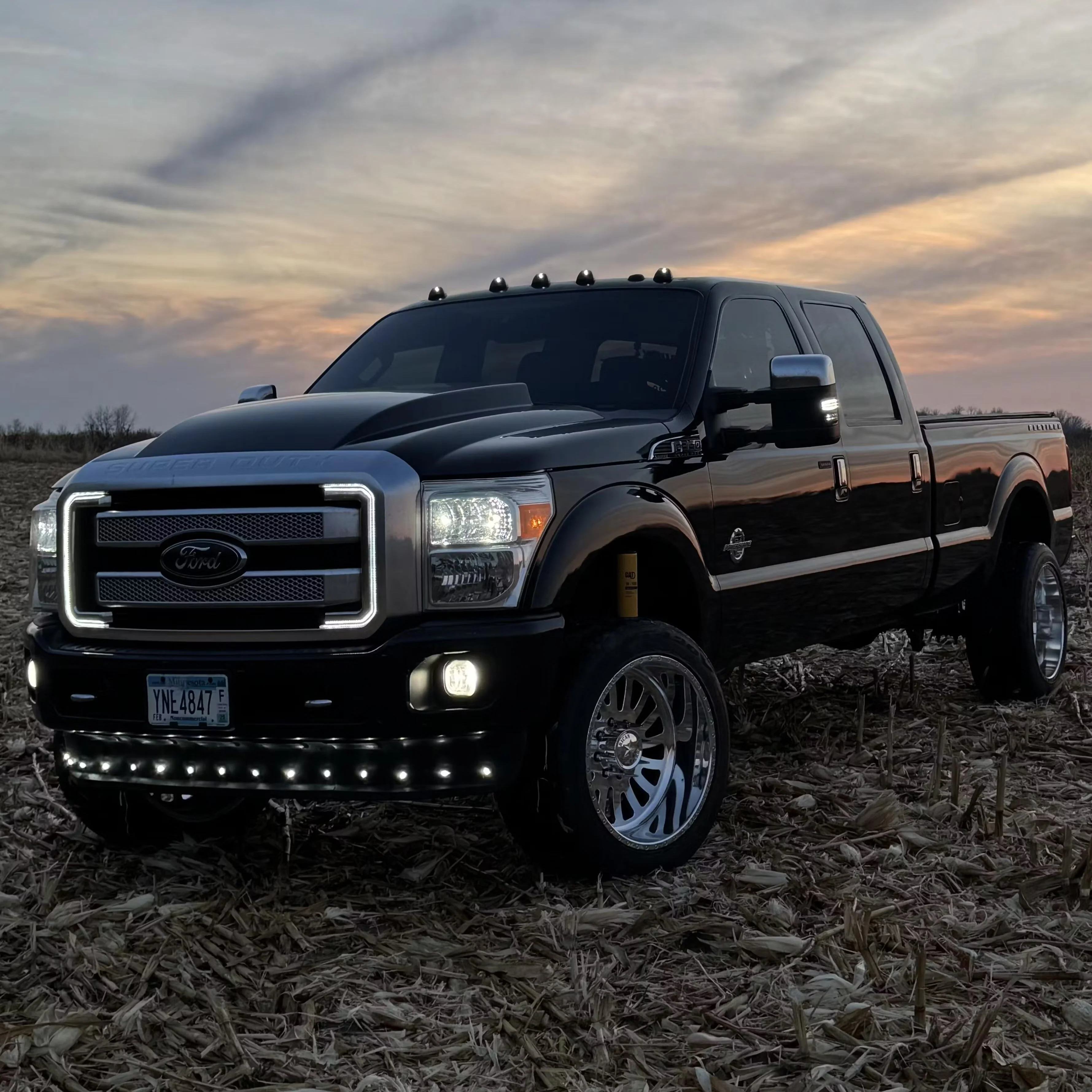 2011-2016 Ford Super Duty F250 F350 LED Grill Accent Lights Kit - Image 16