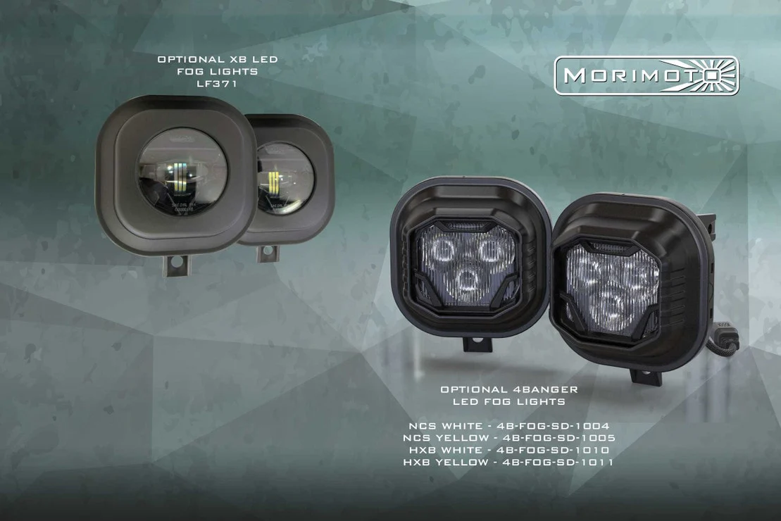 2011-2016 Ford Super Duty F250 White Amber XB LED DRL Projector Headlights - Image 11