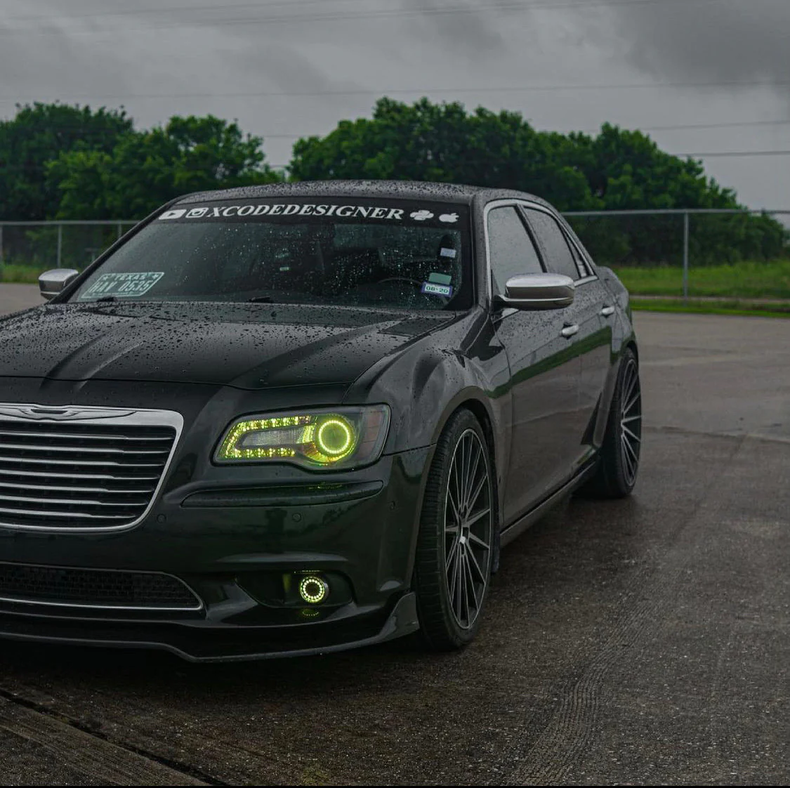 2011-2023 Chrysler 300 RGBW Flow Series LED Halo DRL Prebuilt Headlights - Image 25