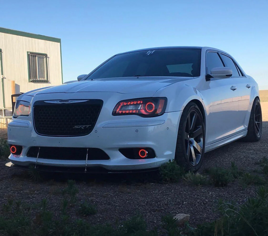 2011-2023 Chrysler 300 RGBW Flow Series LED Halo DRL Prebuilt Headlights - Image 27