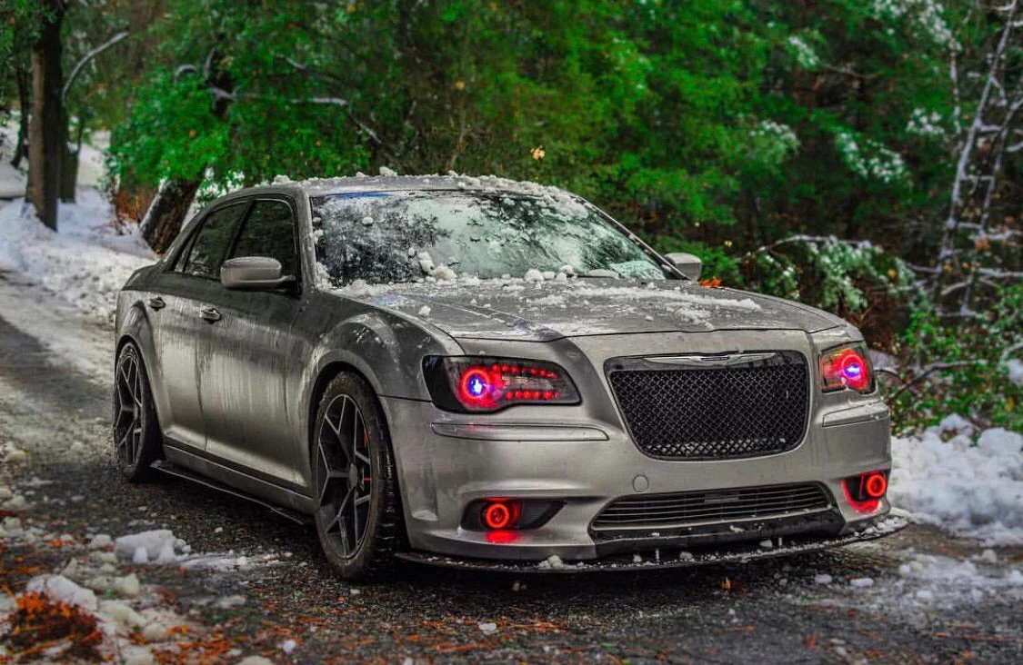 2011-2023 Chrysler 300 RGBW Flow Series LED Halo DRL Prebuilt Headlights - Image 34