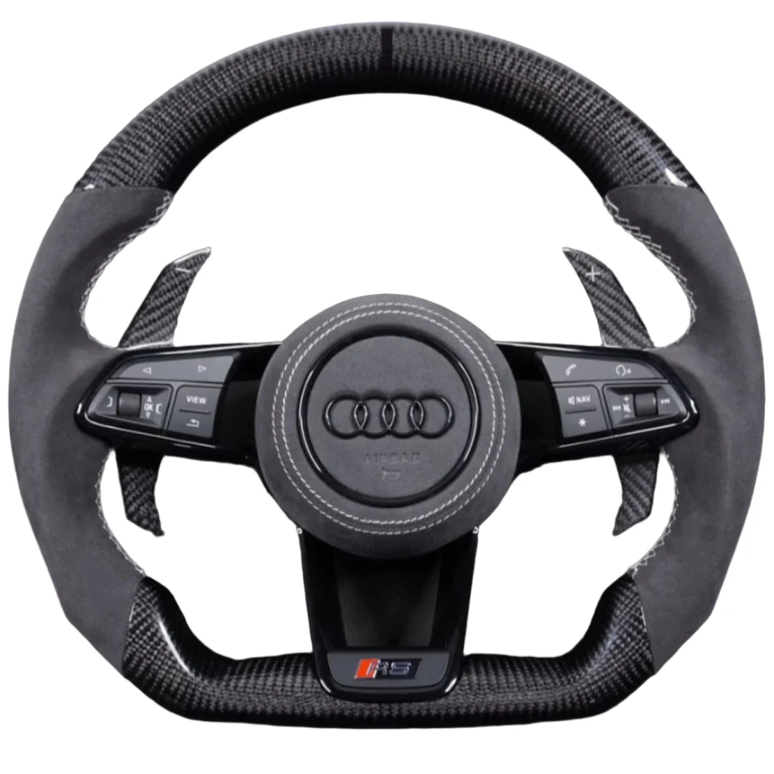 2006-2015 Audi R8/TT Custom Carbon Fiber Steering Wheel - Image 18