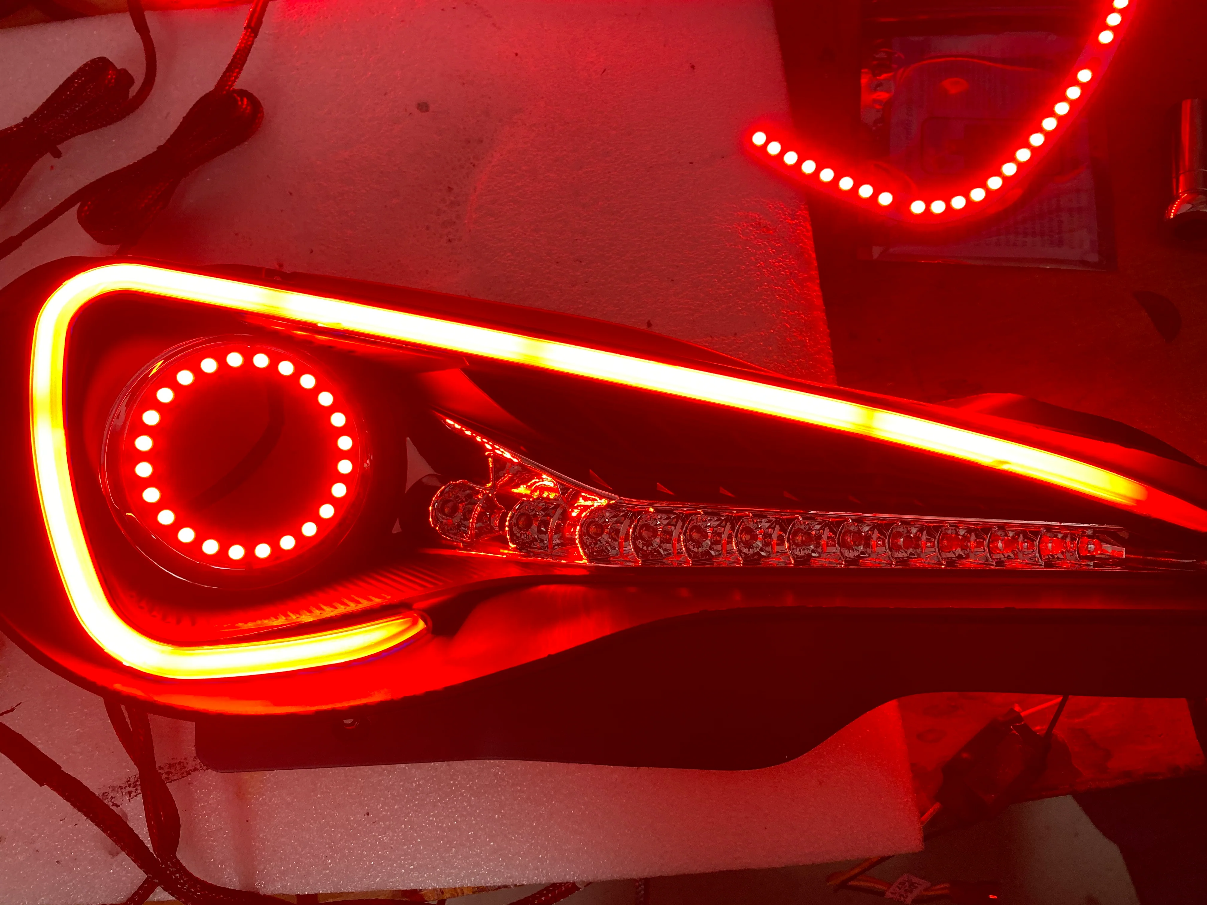 2012-2017 Scion FRS Spec D RGBW Flow Series DRL Boards - Image 14