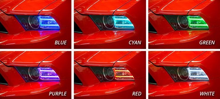 2011-2014 Ford Mustang RGBW LED DRL Boards - Image 4