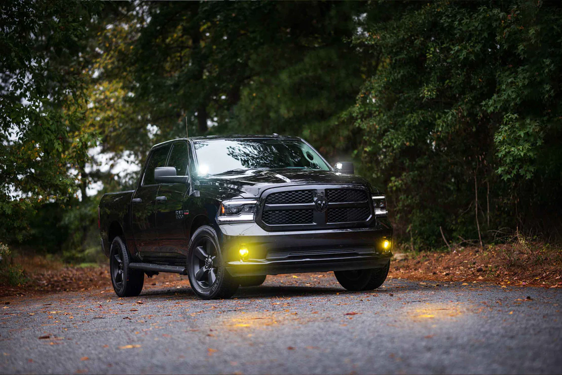 2013-2018 Dodge Ram 1500 4Banger LED Fog Light Pod Assemblies - Image 4