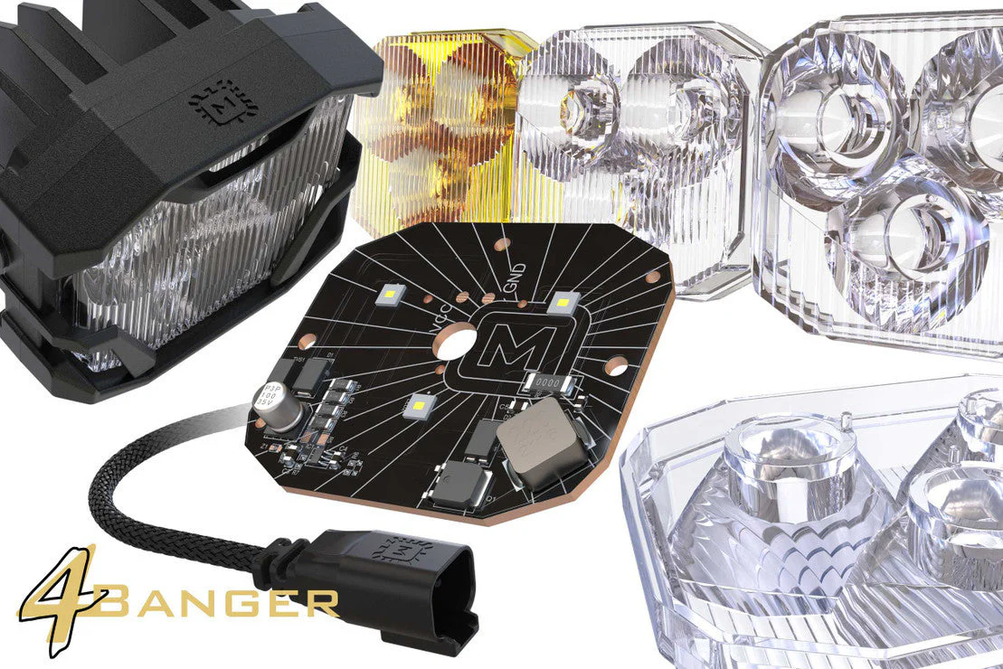 2013-2018 Dodge Ram 1500 4Banger LED Fog Light Pod Assemblies - Image 9