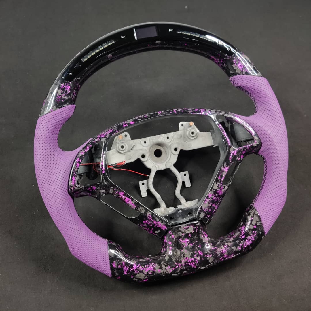 2011-2019 Infiniti Q70 M37 M56 Custom Carbon Fiber Steering Wheel - Image 11