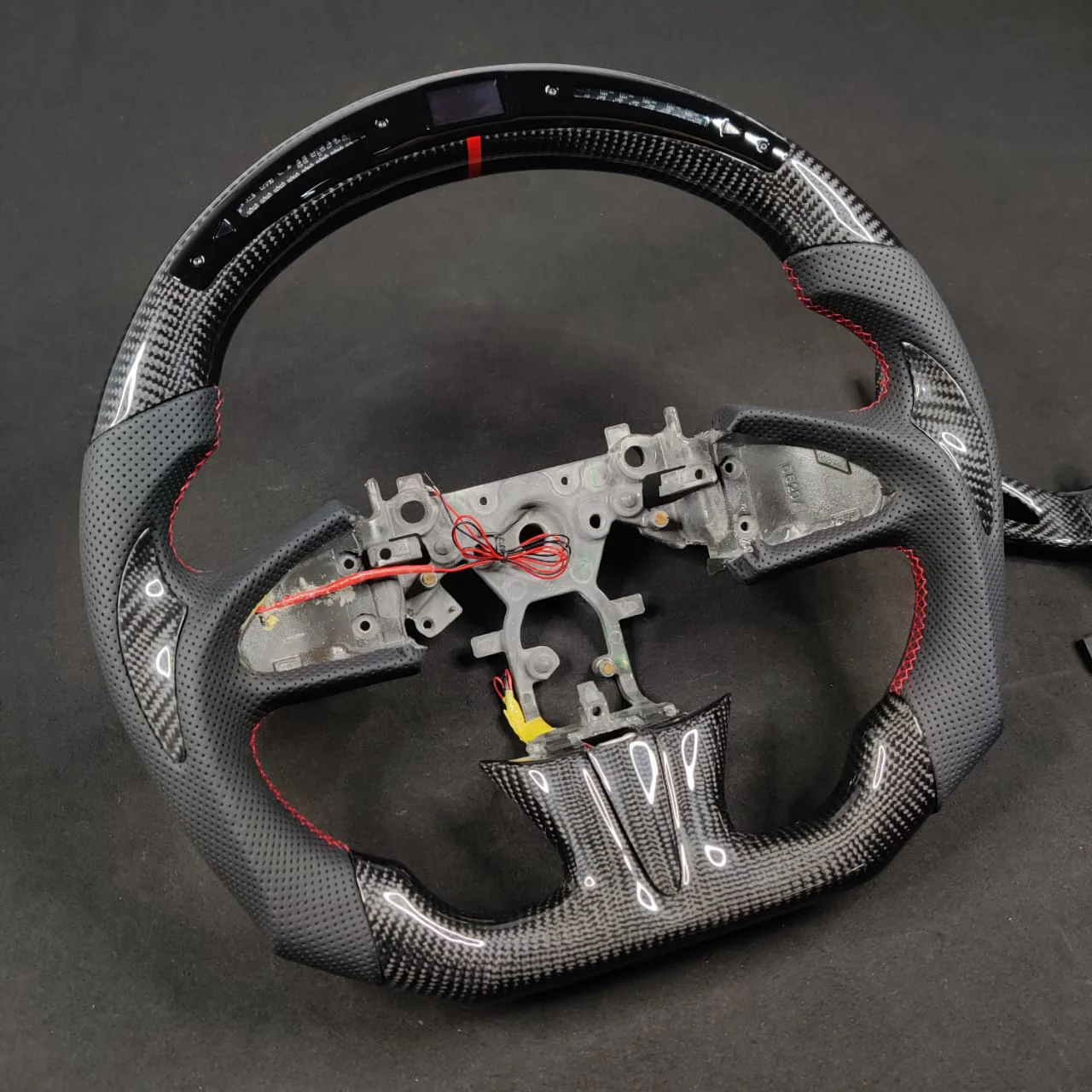 2011-2019 Infiniti Q70 M37 M56 Custom Carbon Fiber Steering Wheel - Image 27