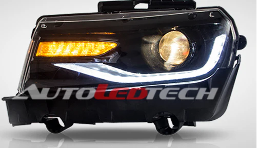 2014-2015 Chevrolet Camaro LED DRL Projector Headlights - 2016+ Style Design - Image 12