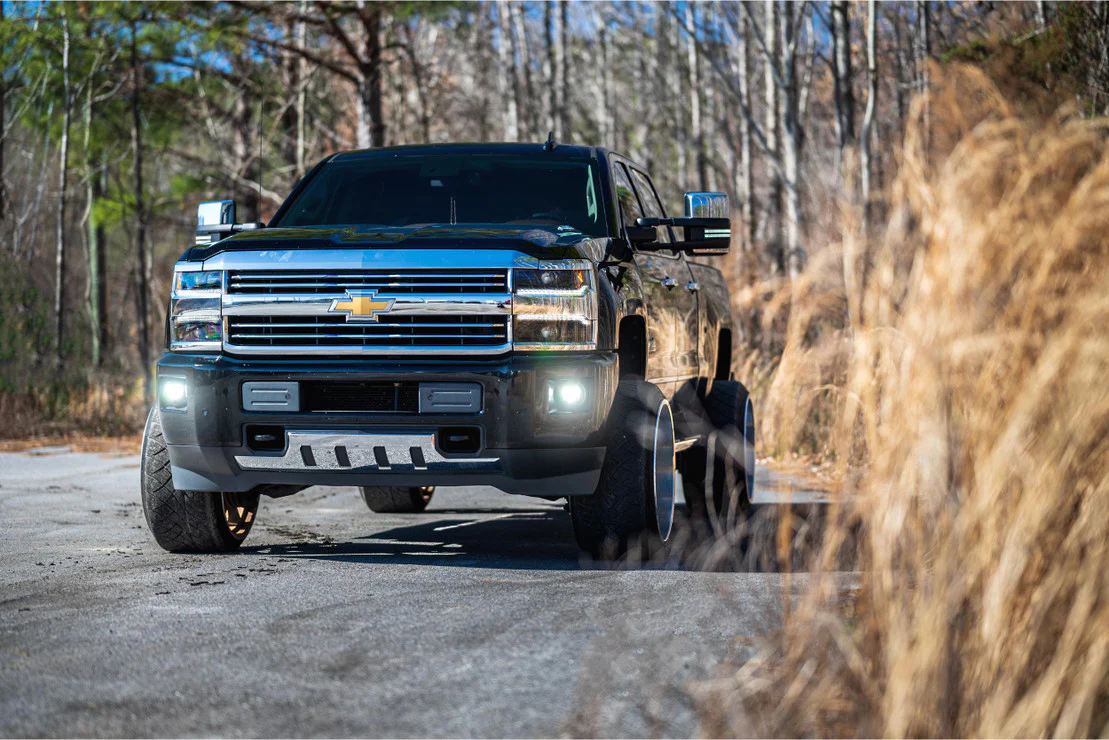 2014-2015 Chevrolet Silverado 1500 LED DRL Projector Replacement Headlights - Image 3