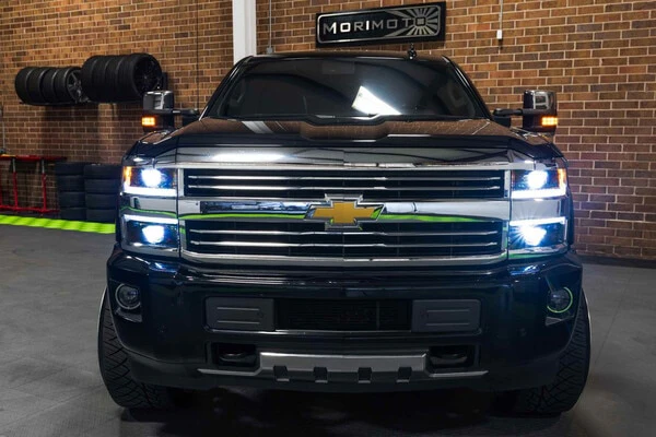 2014-2015 Chevrolet Silverado 1500 LED DRL Projector Replacement Headlights - Image 4