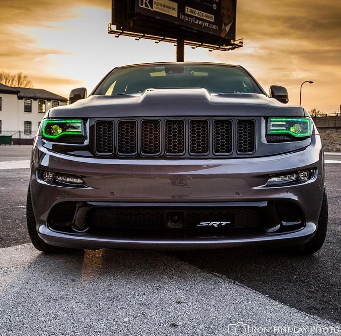 2014-2022 Jeep Grand Cherokee WK2 RGBW Flow Series LED DRL Boards - Image 6