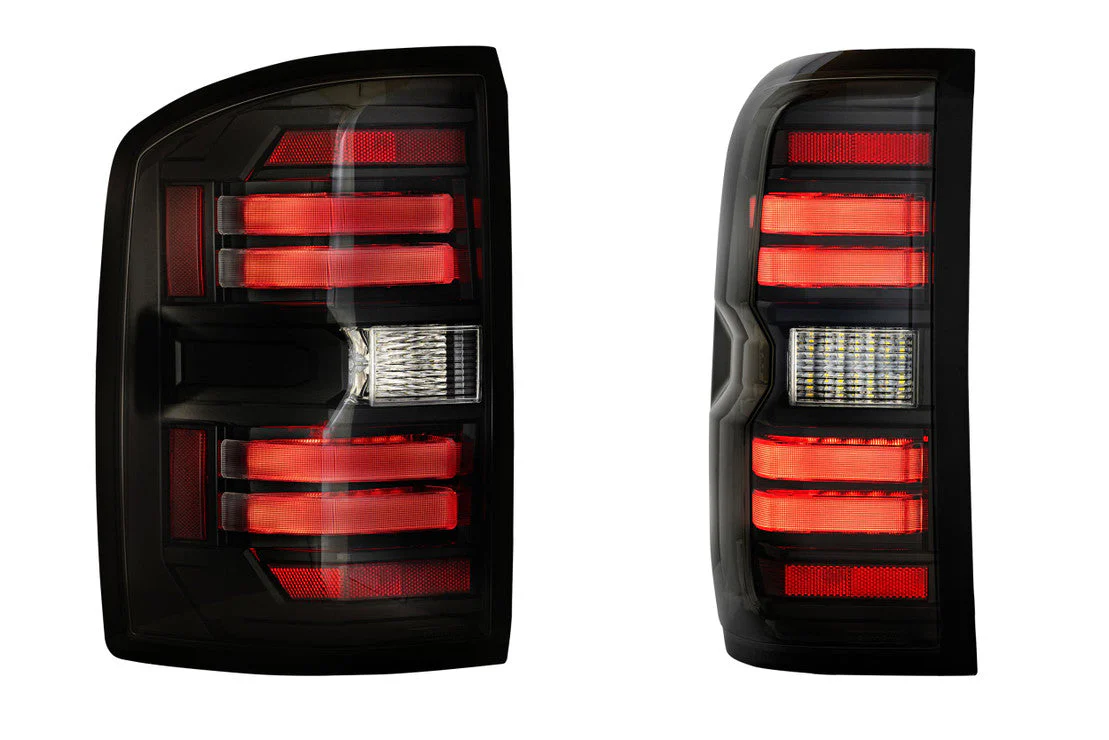 2014-2019 Chevrolet Silverado Red or Smoked LED Tail Lights - Fits all models - Image 18