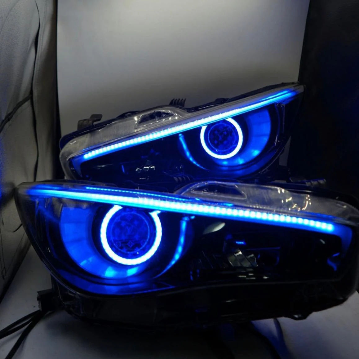 2014-2024 Infiniti Q50 RGBW Flow Series LED DRL Boards - Image 15