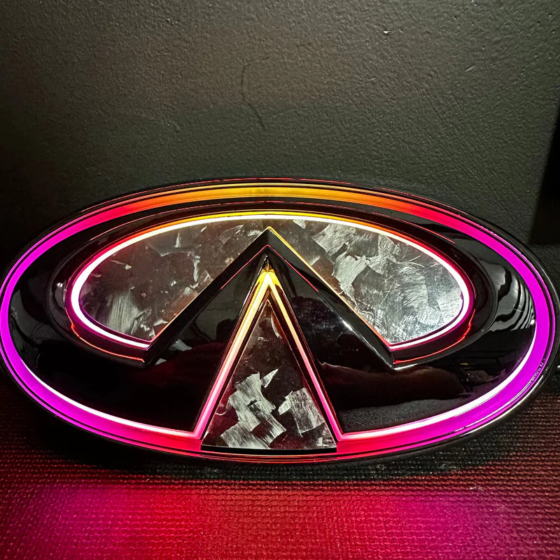 2014-2024 Q50 Q60 Color Changing RGB Flow LED Badge Grill Emblem Logo - Image 5
